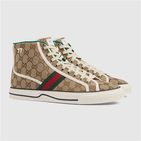 gucci 1977 tennis shoes high top|gucci tennis 1977 high top.